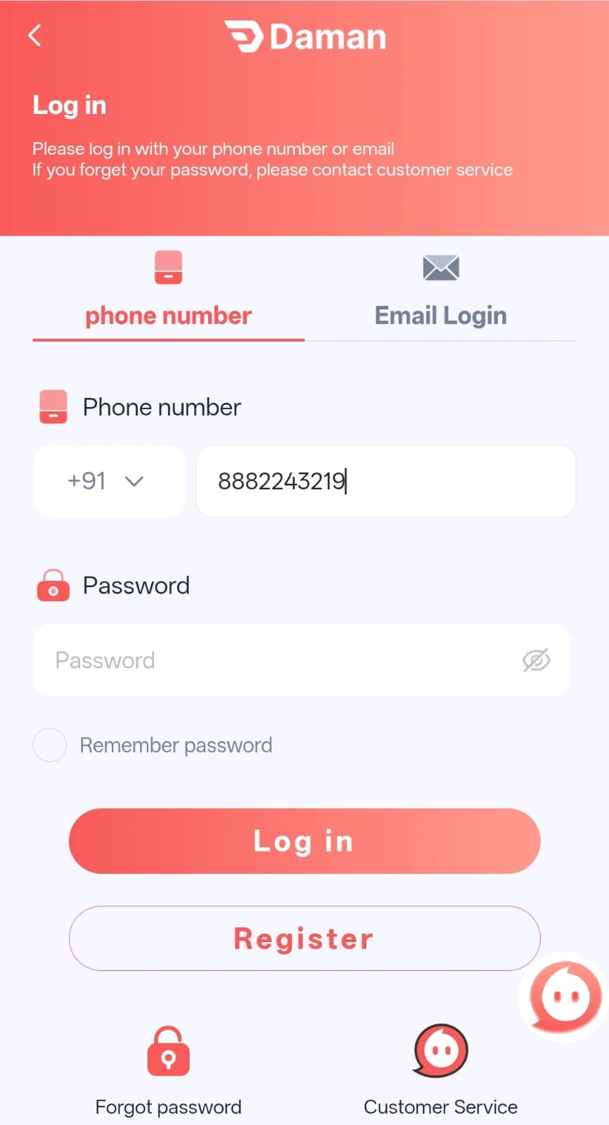 Daman Game Login Guide