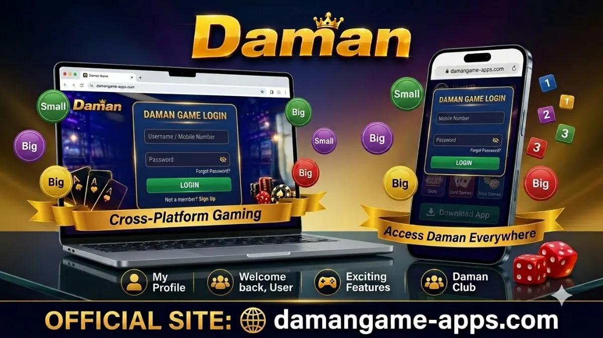 Daman Login: Your Gateway to Exciting Online Gaming