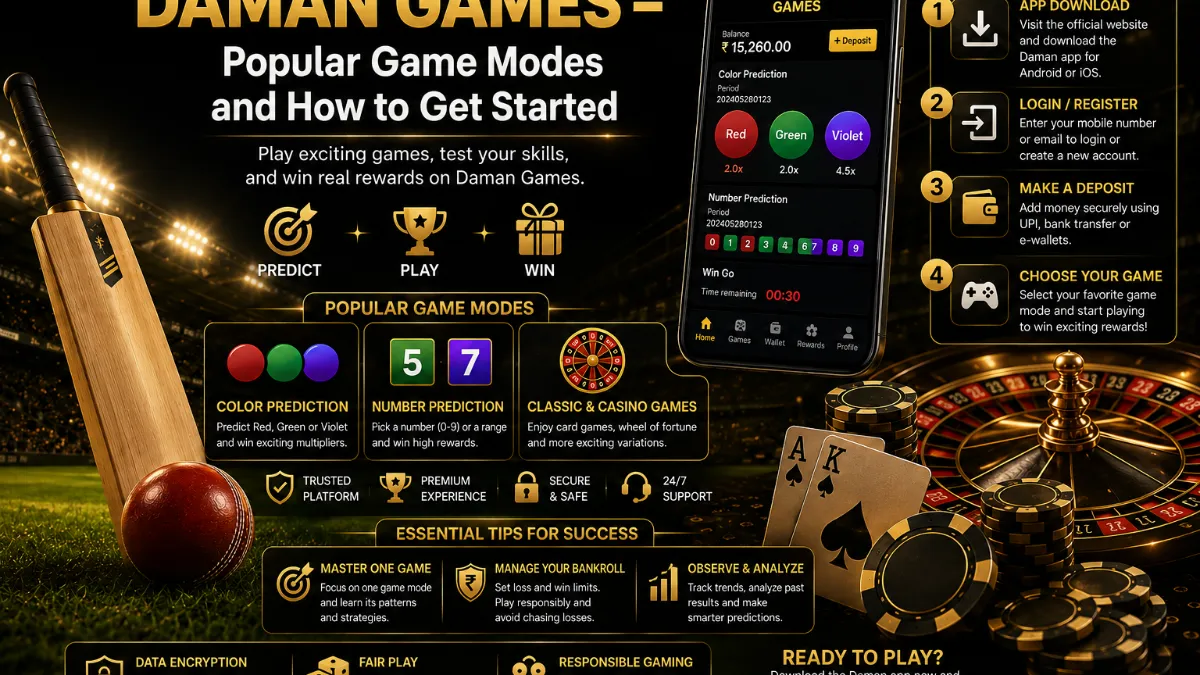 Daman Games – Popular Game Modes and How to Get Started